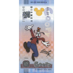 5 Disney Dollars Goofy 